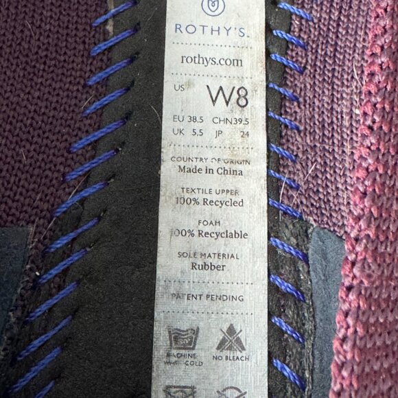 Rothy's Round Toe Ballet Flat, Size 8 - Picture 13 of 13